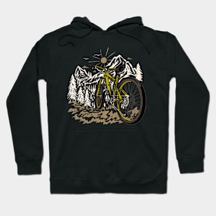 Mountain Trail Biking Bliss Hoodie